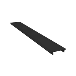 Perfil Difusor Led Light de Embutir Na Cor Fumê Para Fita de Led de 3000 Mm Led Line