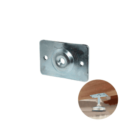 Chapa de Fixação de 3/8 Pol Para Sapata Ou Pé Nivelador Mk