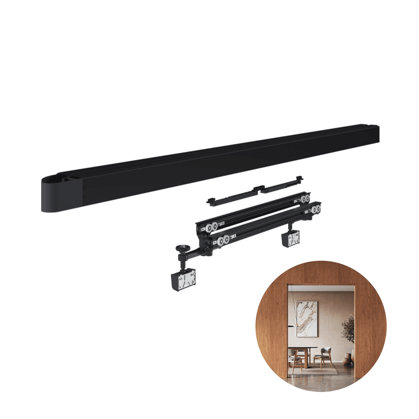Kit Coplanar C-1000 Manual Topo Fechamento Esquerdo (700 A 850mm)