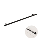 Puxador Dísia 320 Mm Haste Redondo Inox Preto
