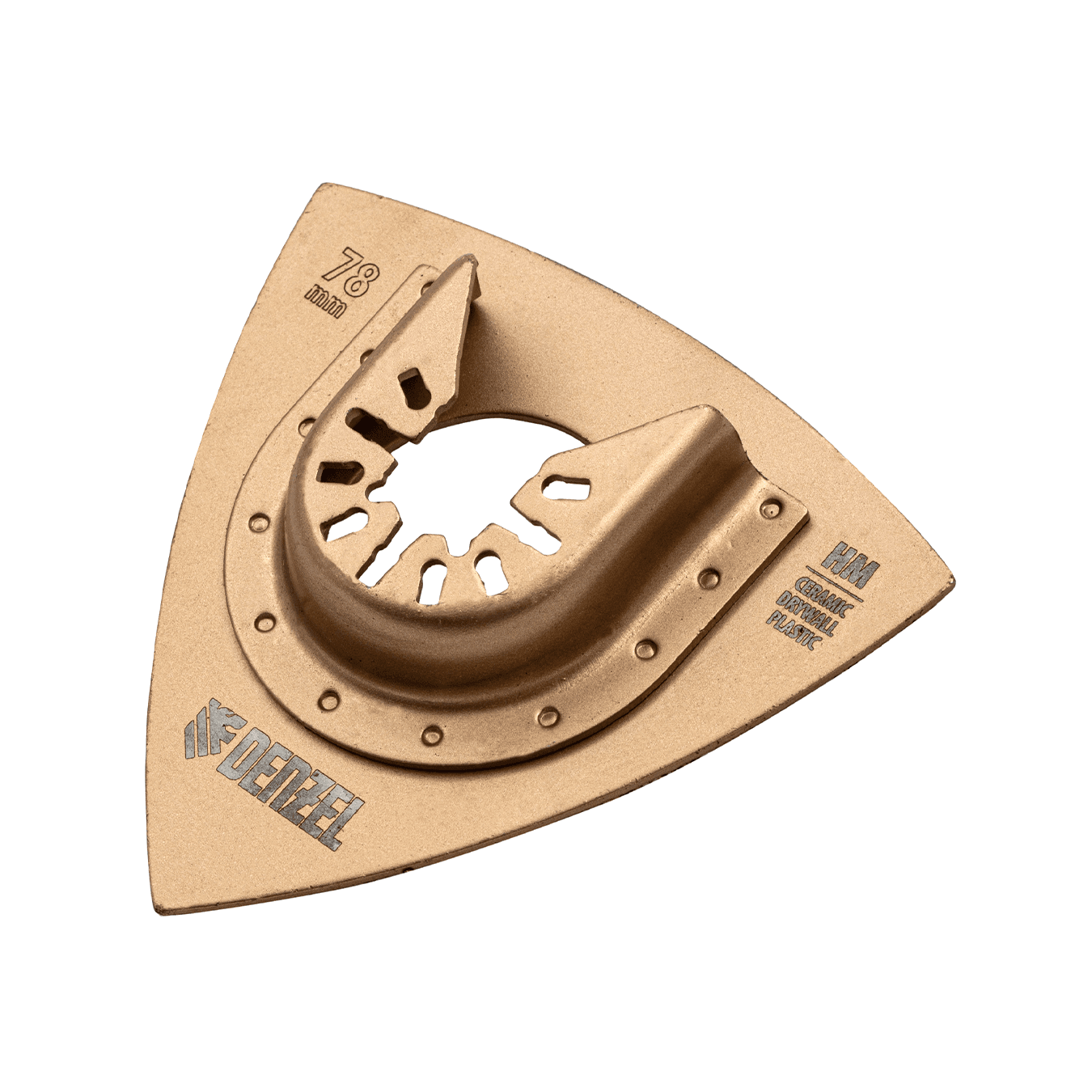 Lamina Multiferramenta, Deltoide, Hm, Para Ladrilho E Madeira, 78 Mm, 1pc// Denzel