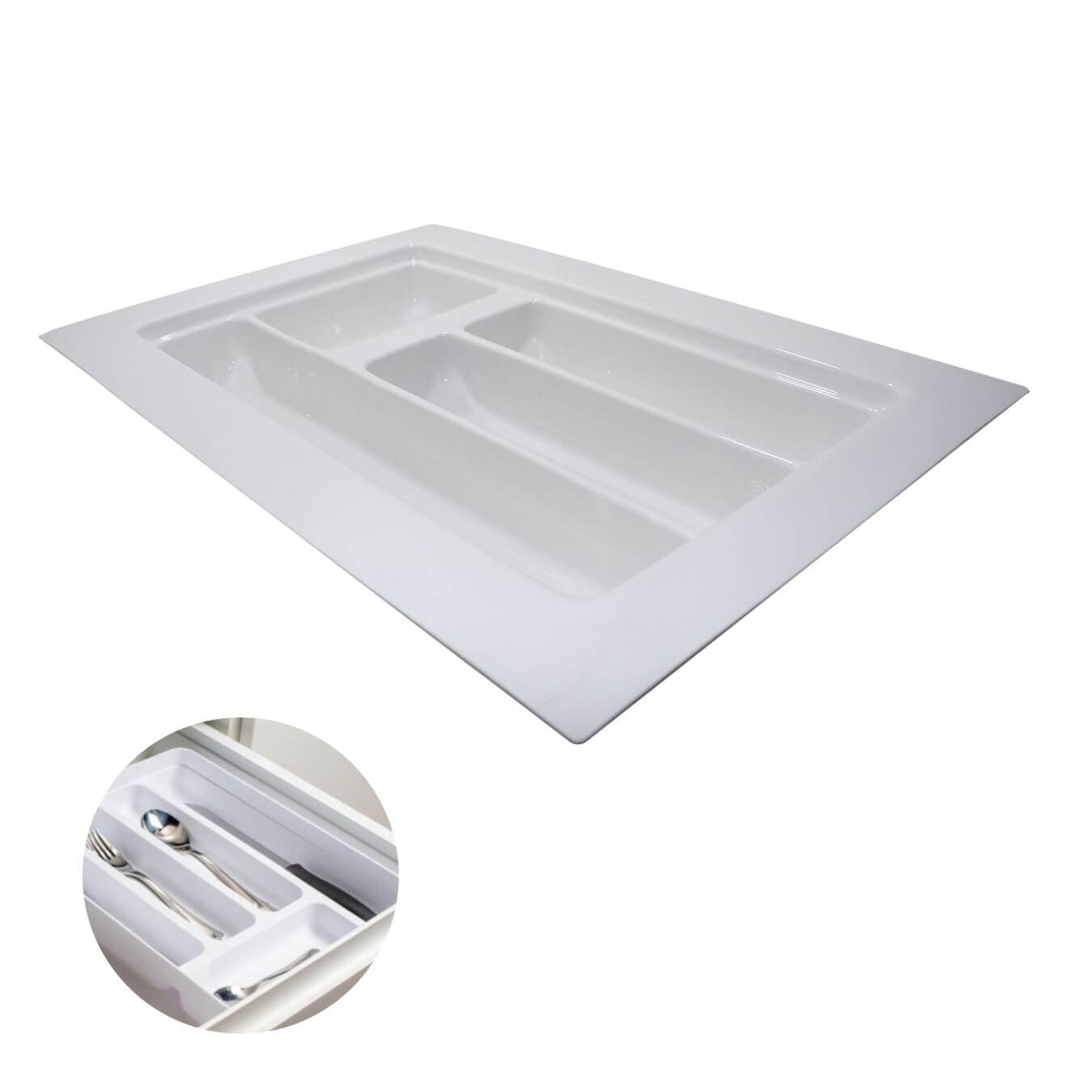 Divisor de Talheres Para Gavetas 32 X 48 Cm Com 4 Cavidades