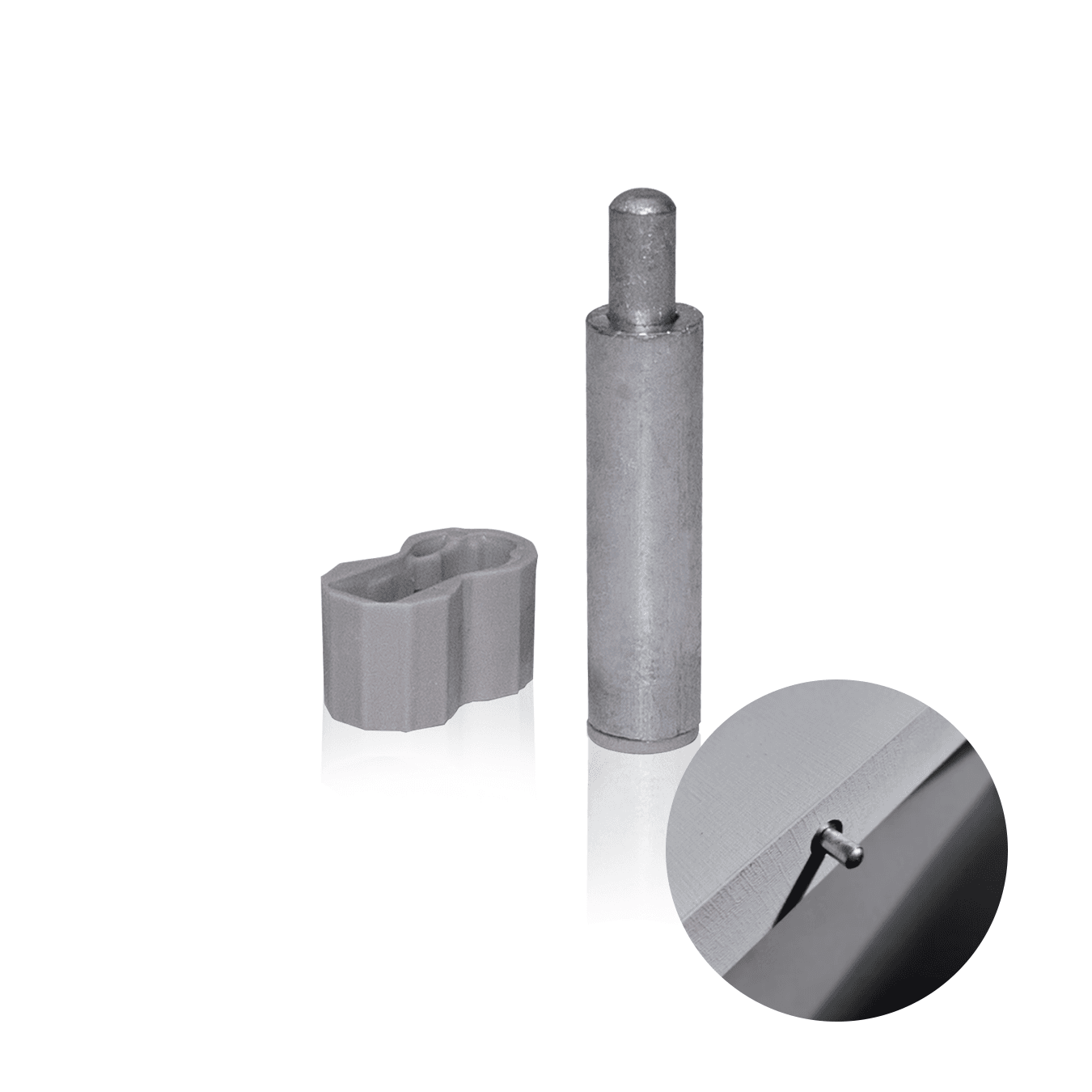 Suporte Prateleira Invisivel - Sas Plastic - 100 Unidades
