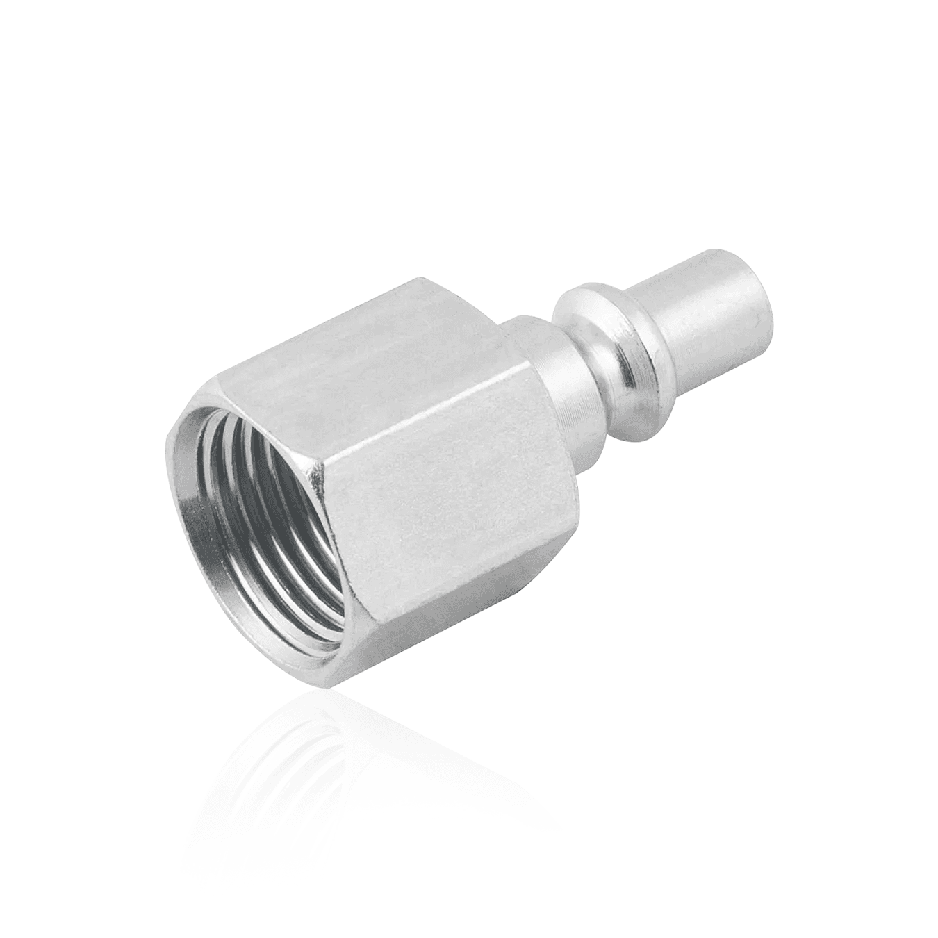 Conector Femea Rosca 1/4x3/8" C/1pc Vd