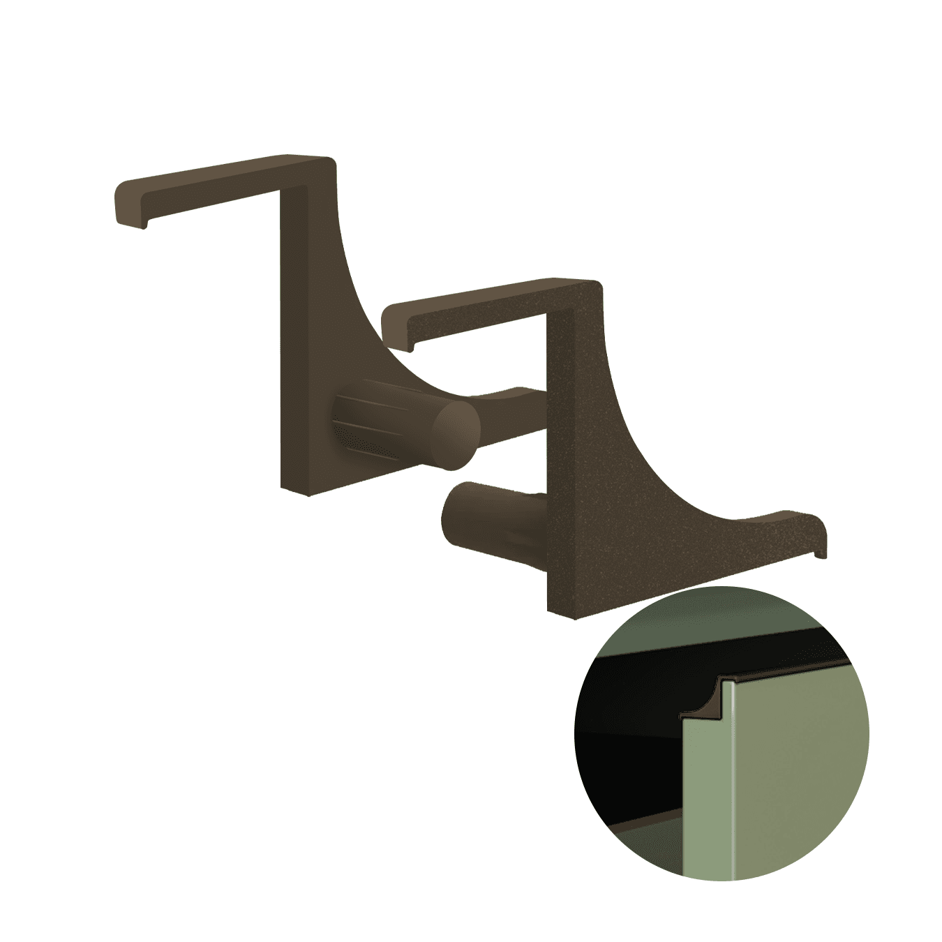 Ponteira Pux Pe-425 E 426 Champagne 1001 Rometal