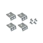 Esquadreta 020 de Aço Para Montagem de Portas Jogo Com 4 Peças Rometal