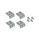 Esquadreta 020 de Aço Para Montagem de Portas Jogo Com 4 Peças Rometal