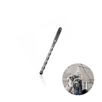 Broca de 8 X 160 Mm Em Metal Duro Com Encaixe Em Marteletes Sds Plus Para Concreto E Parede Ctc-011080160 Ctpohr