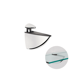 Suporte Bico de Tucano 45mm X 45mm Aço Cromado