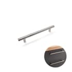 Puxador Haste Redondo Aço Inox 201 Escovado 160 Mm