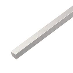 Trilho Maciço Para Janelas de Correr 6x6mm Napoleão - 3 Metros