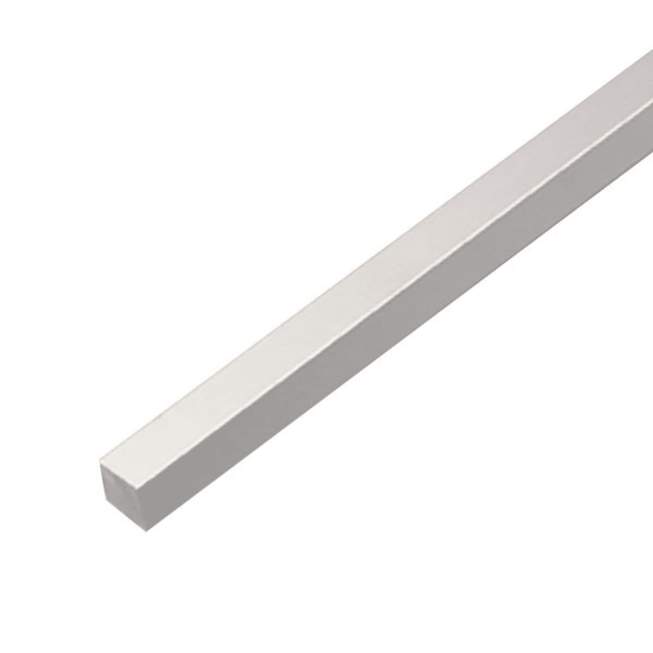 Trilho Maciço Para Janelas de Correr 6x6mm Napoleão - 3 Metros