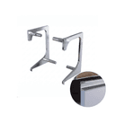Ponteira Puxador Vazada Cromado 18 Mm Pe175 Rometal