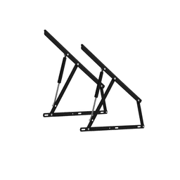 Articulador Haste 34cm Com Pistão P/ 85kg P/ Cama Baú Hardt F0116cz