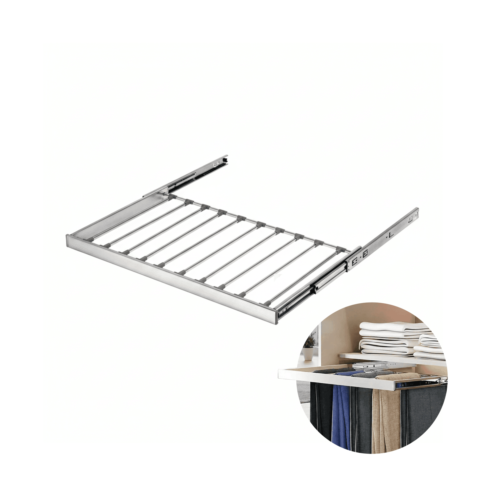 Calceiro Fgv Para Módulo de 900 Mm Deslizante Para Guarda Roupa