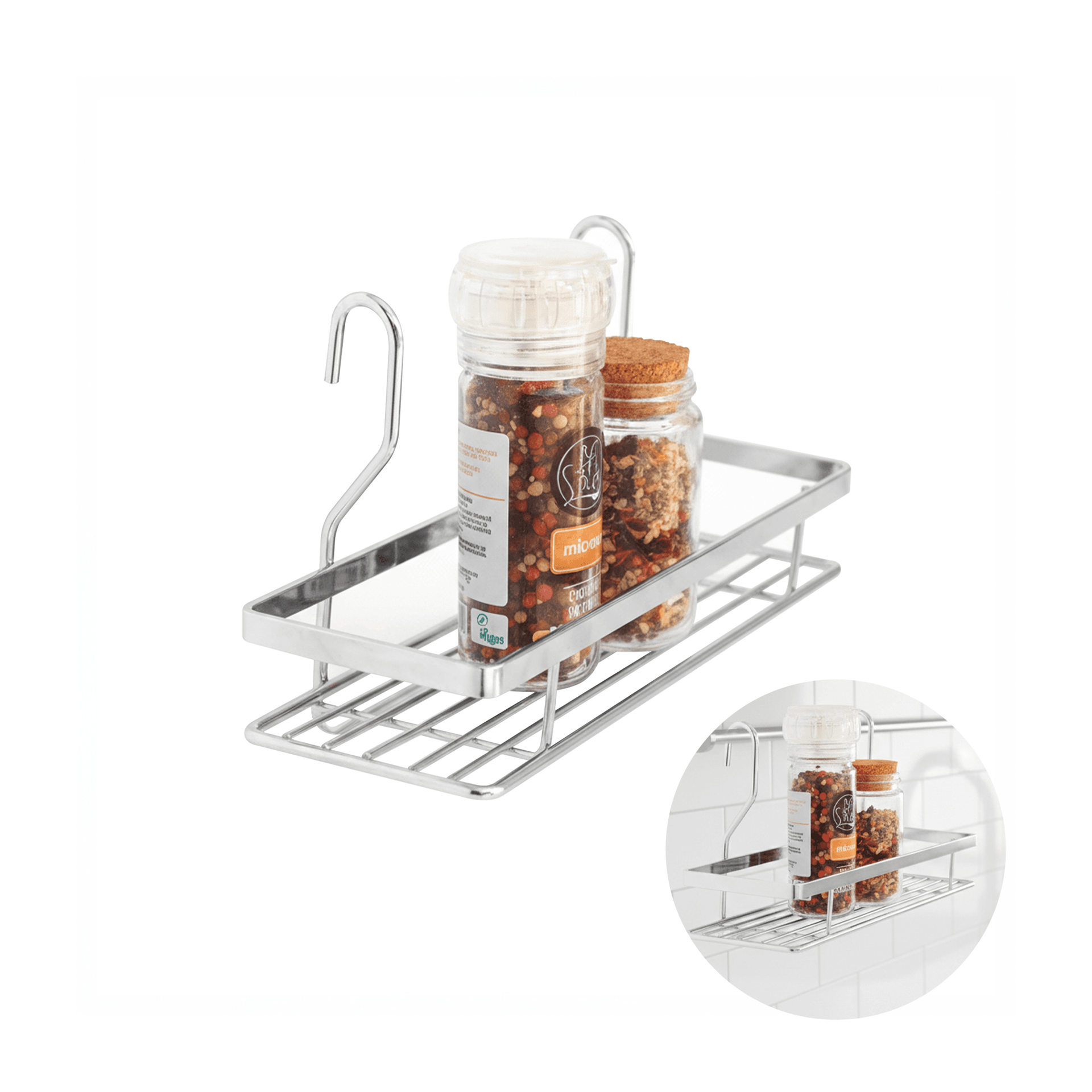 Porta Temperos Condimentos Simples Para Cozinha Bredal