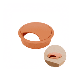 Passa Fio 59 Mm Mel Para Mesas E Bancadas - Bigfer