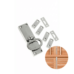 Fechadura Cremona Lisa Na Cor Cromado União Mundial