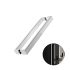 Puxador Prs Duplo Cromado 100 Cm Para Porta Residencial