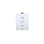 Dobradiça Comum Em Alumínio Branco 68 X 57 Mm Mk