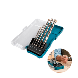 Kit Jogo de Brocas de Furadeira Para Concreto Com 5 Brocas D-72877 Makita
