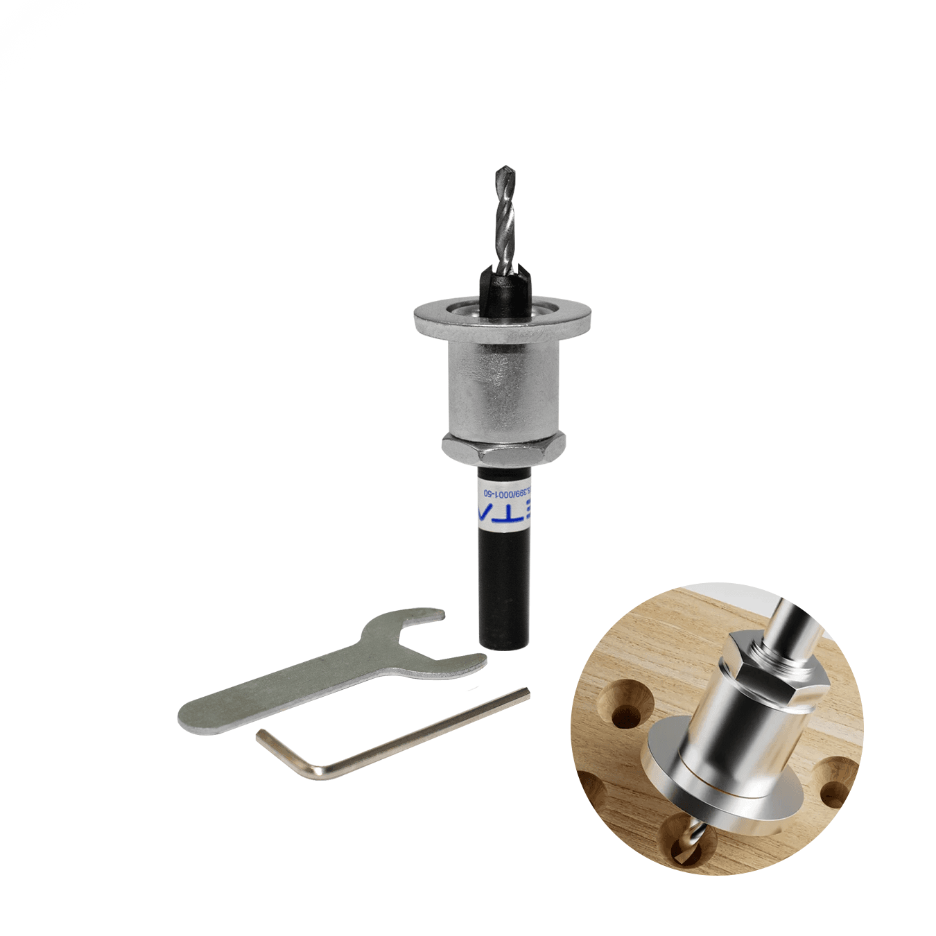 Escareador Regulavel 3,0 X 8,0mm Com Porca Trava