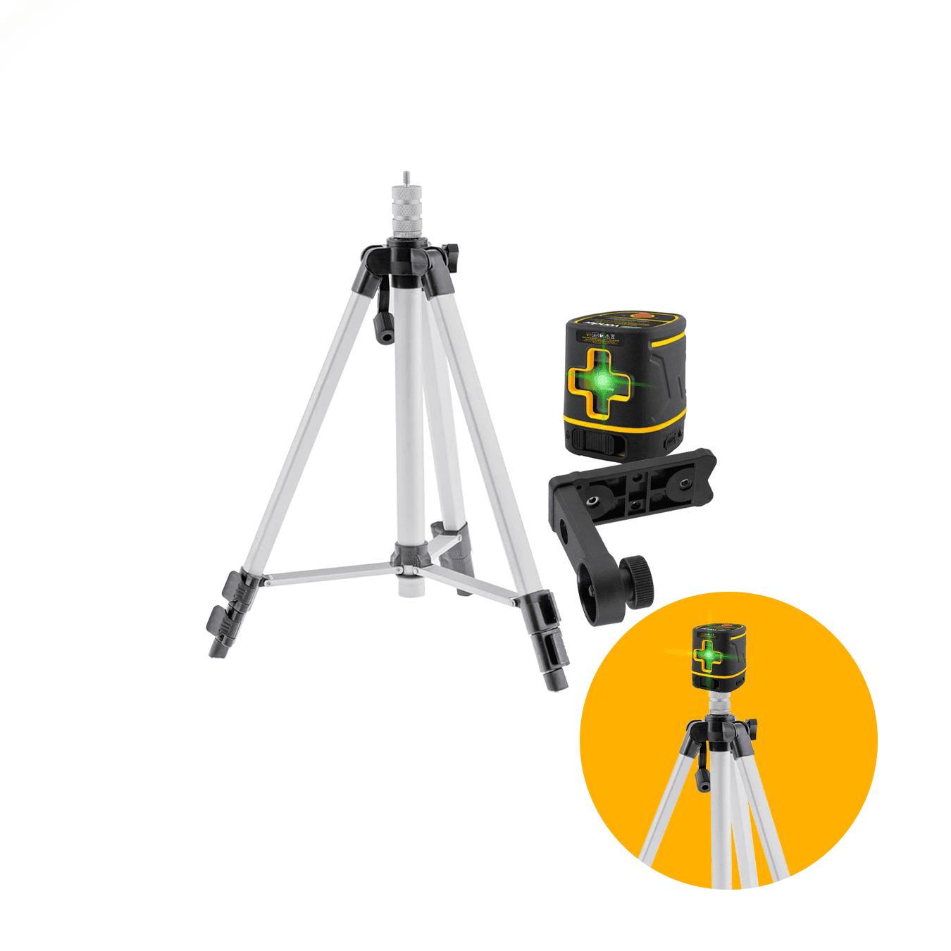 Combo Tripé Mtx + Nível A Laser Nlr 020 Vonder