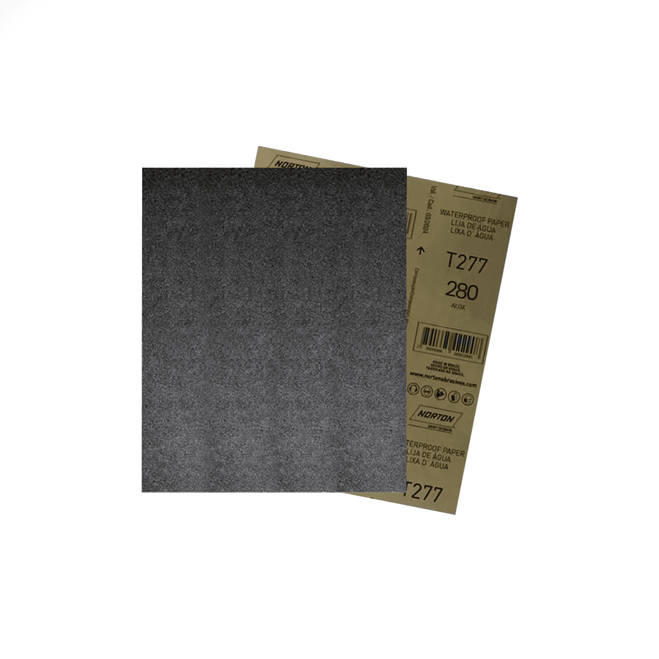Lixa D’água Gramatura 280 T277 230x280 Folha Norton