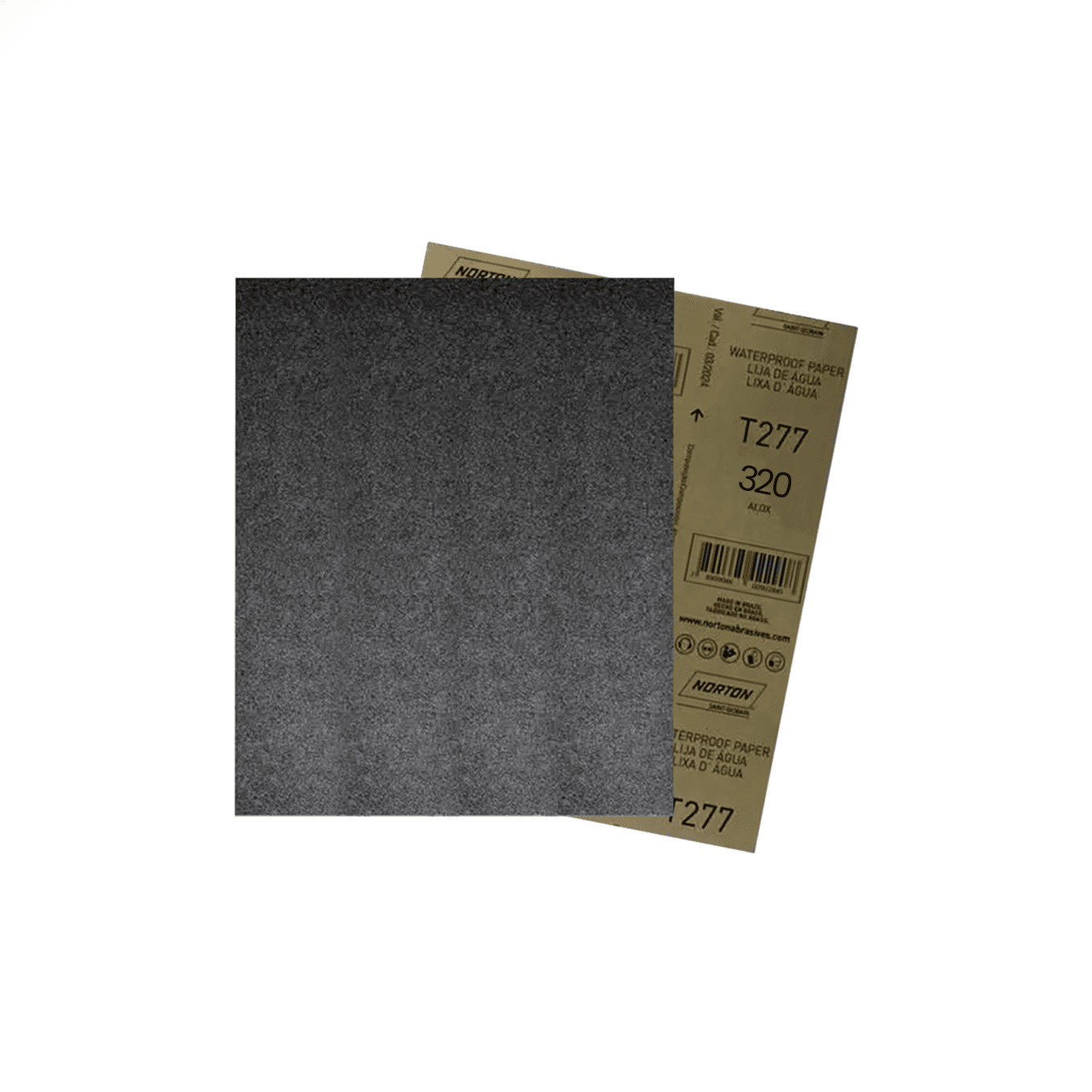 Lixa D’água Gramatura 320 T277 230x280 Folha Norton