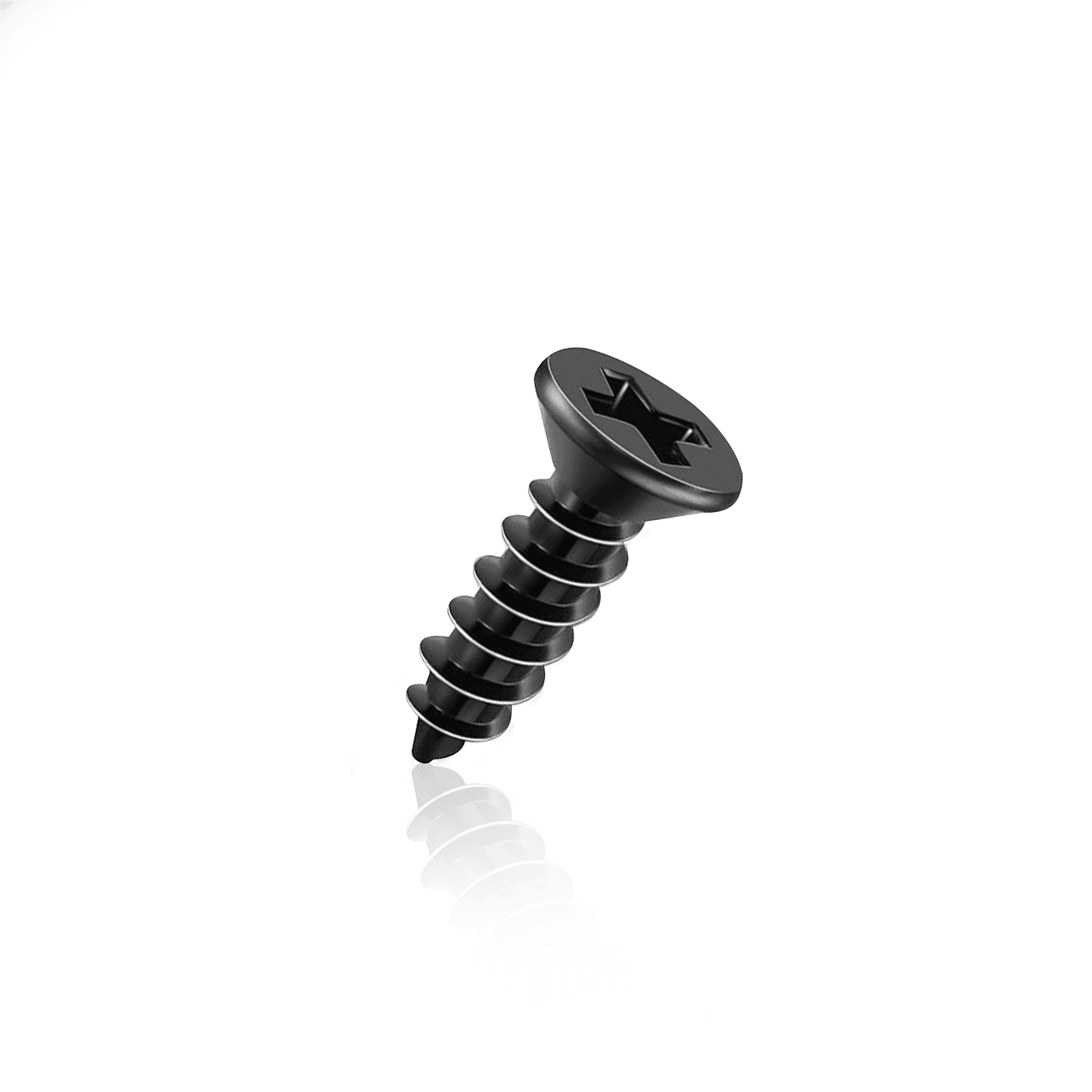 Parafuso Cabeça Chata Philips Preto 2,5 X 10 Mm - 100 Gramas