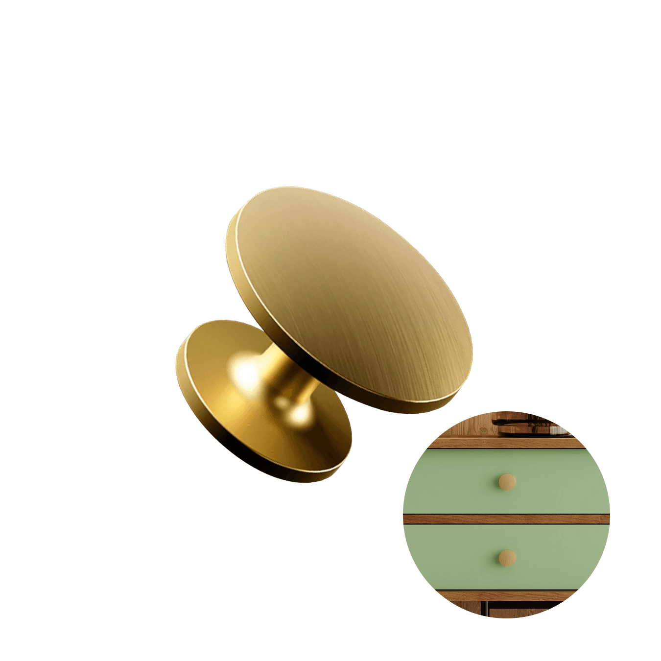 Puxador Ponto Sinnai Il808 Dourado Fosco 30 Mm