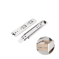 Corrediça Trilho Telescópica de 20 Cm H45 Steel Hd