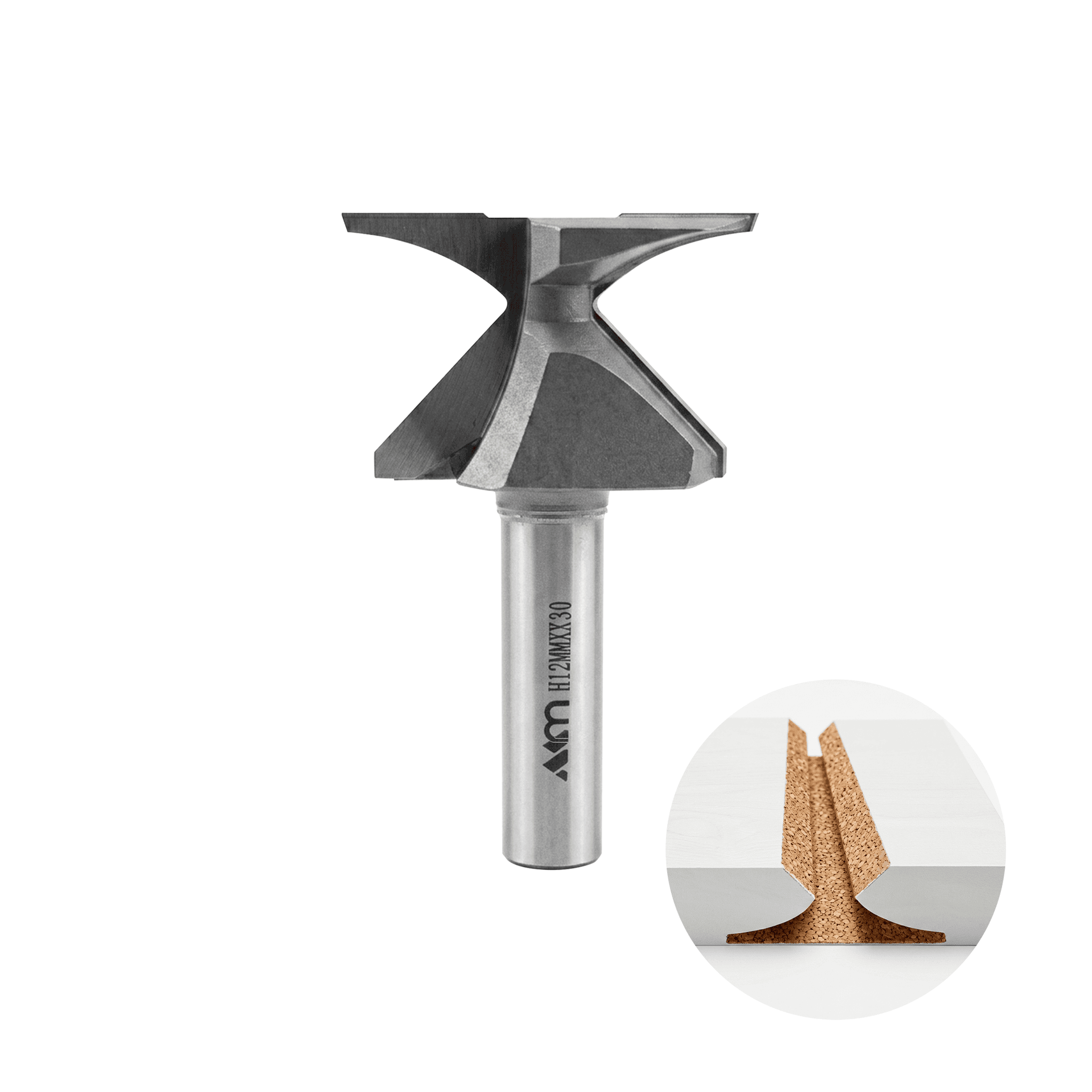 Fresa Para Dobras Mk Haste 12mm Raio 30mm