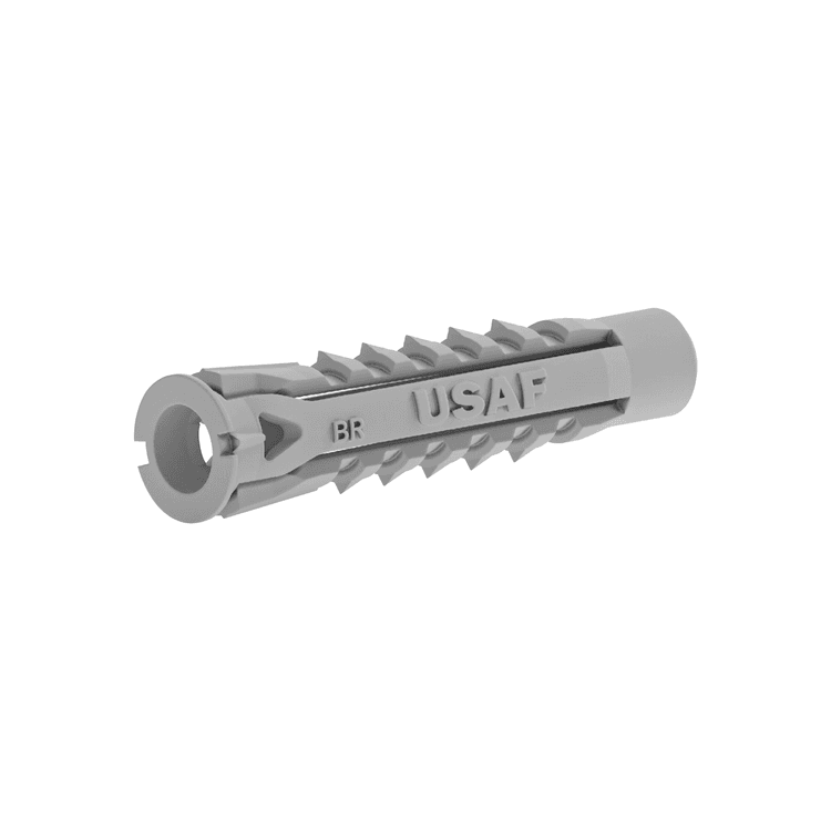 Buchas U-tb1 8mm Cinza Pacote Com 100 Peças