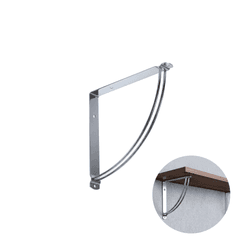 Suporte Mão Francesa Fixa Cromada 300 X 200 Mm