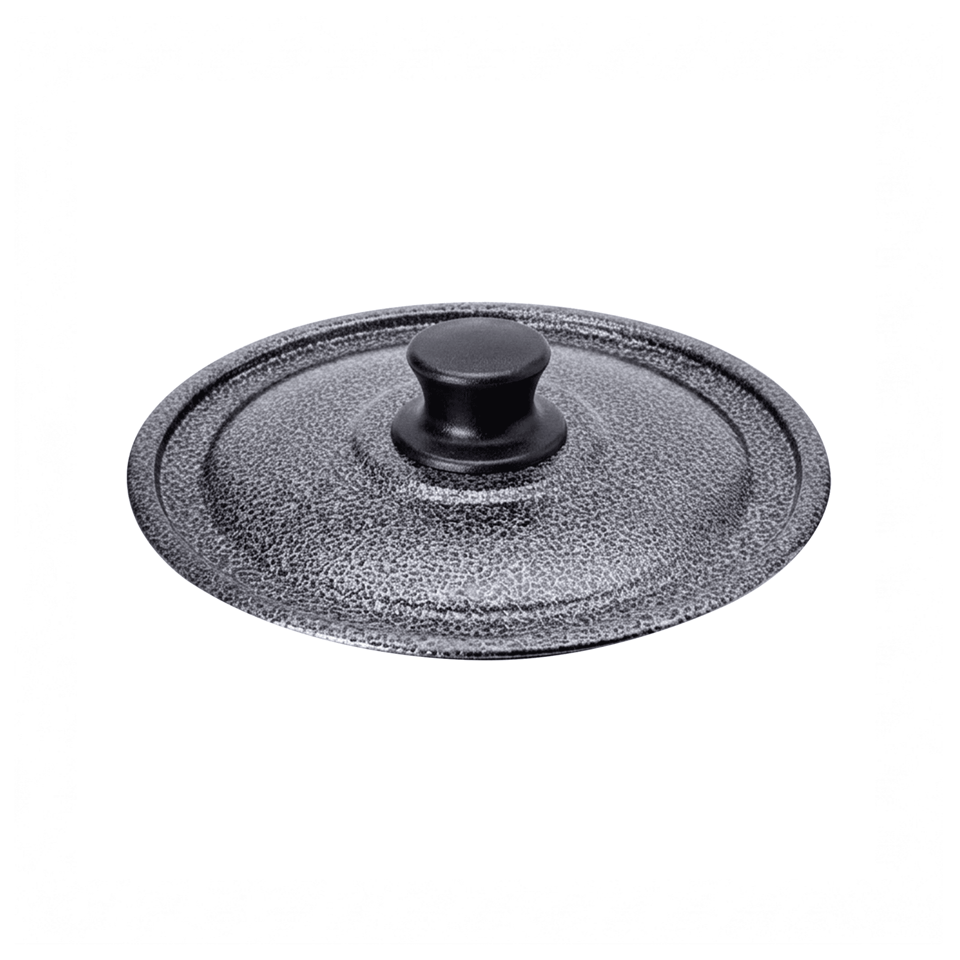 Tampa Craqueada 31 Cm Com Pomel Preto