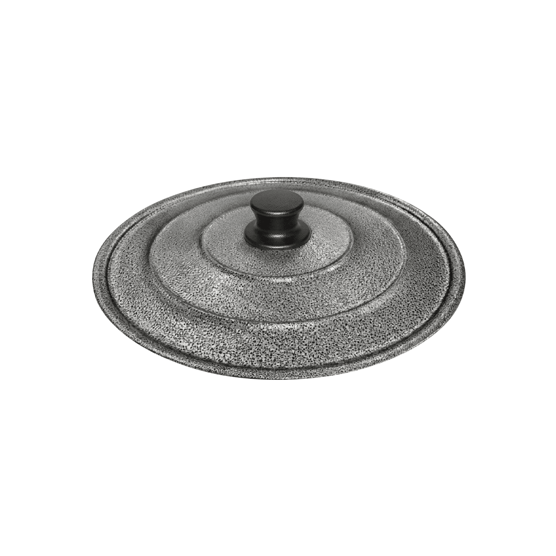 Tampa Craqueada 46 Cm Com Pomel Preto