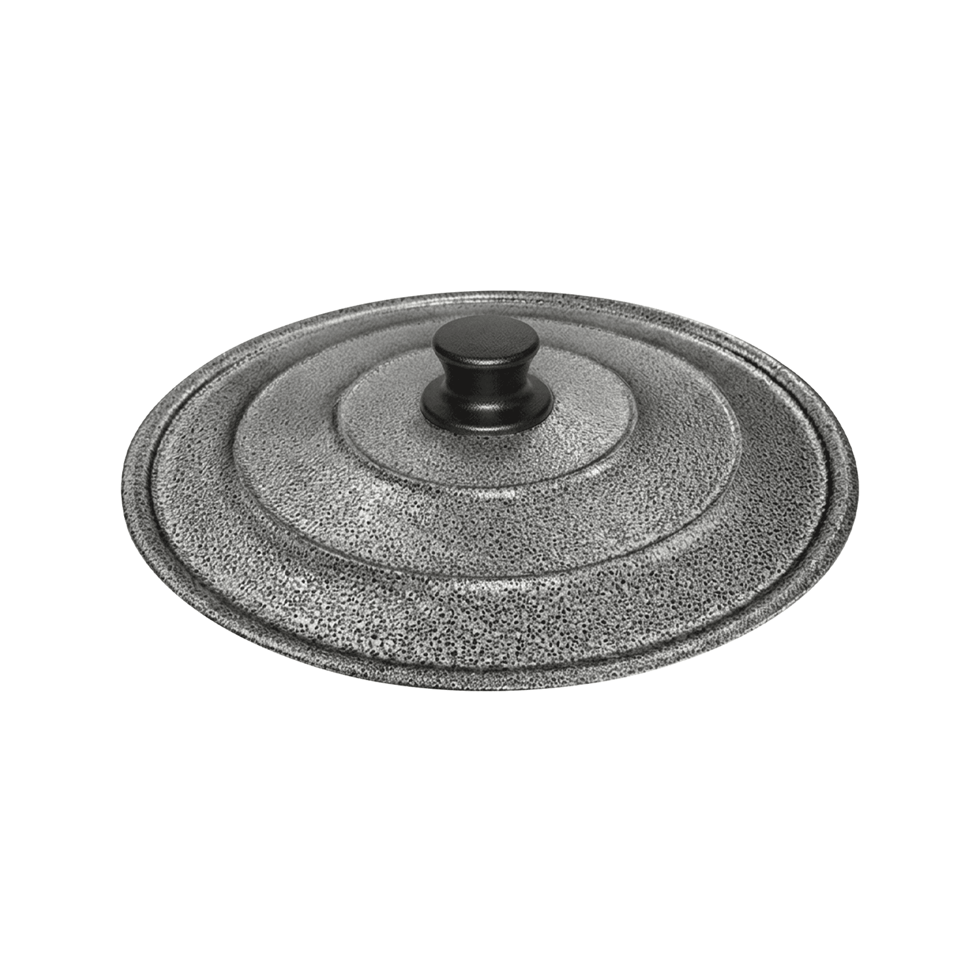 Tampa Craqueada 60,5 Cm Com Pomel Preto