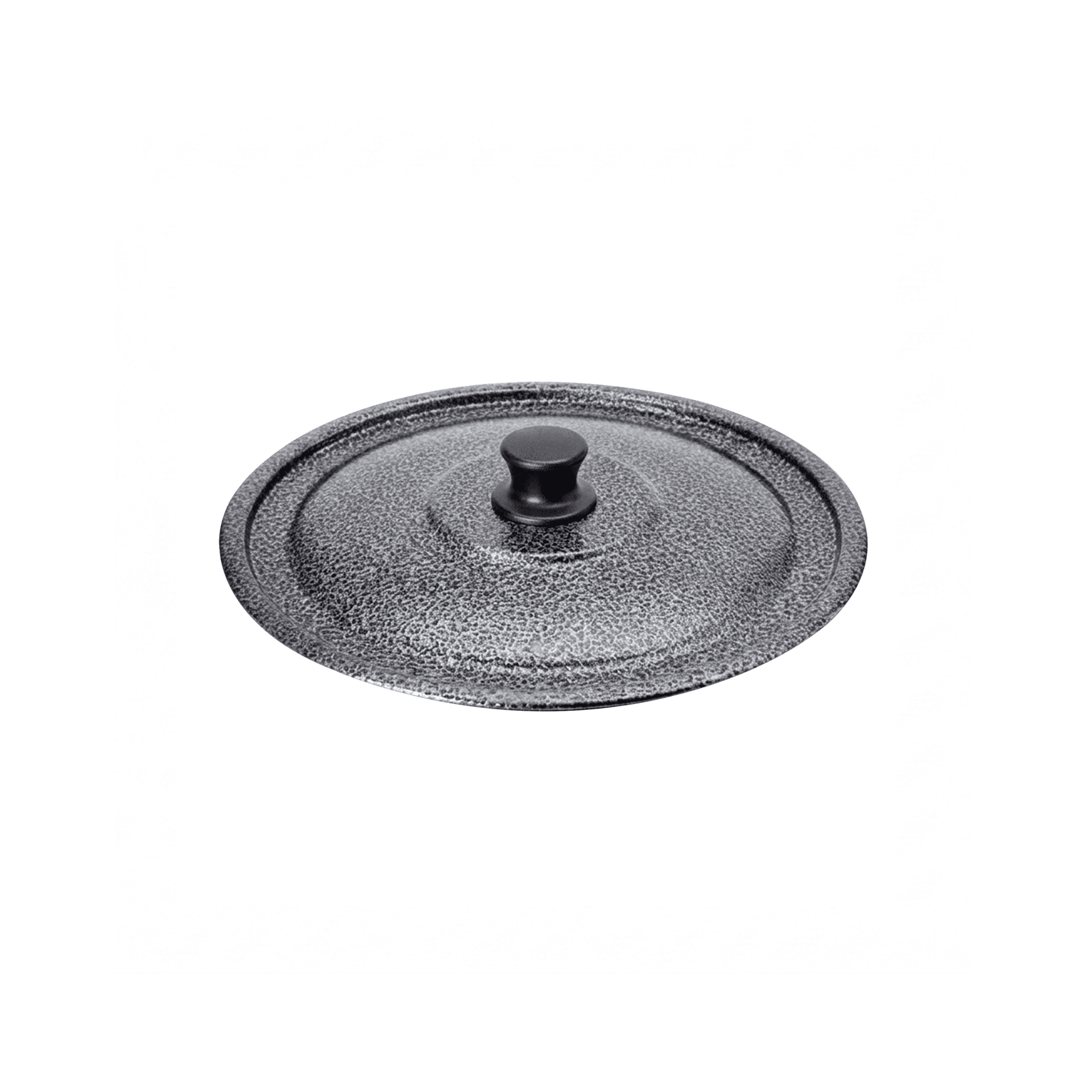 Tampa Craqueada 15 Cm Com Pomel Preto