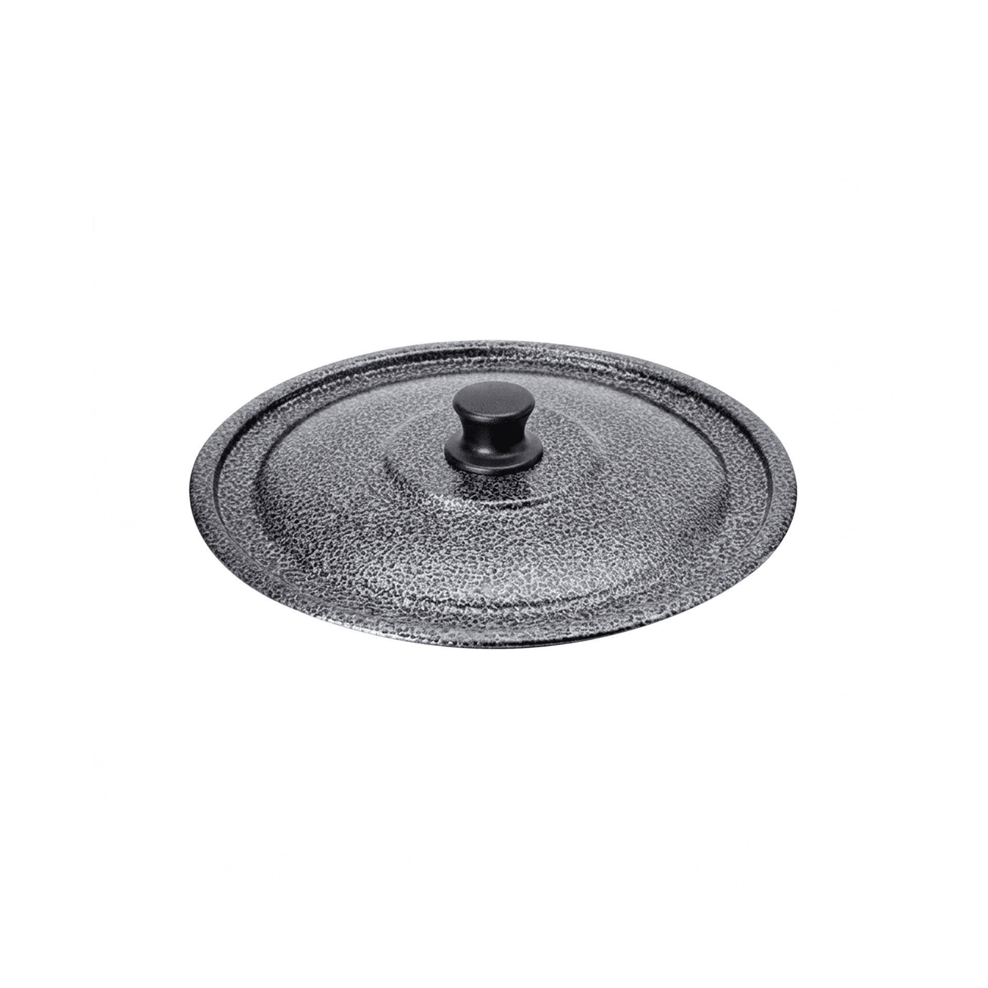 Tampa Craqueada 17 Cm Com Pomel Preto