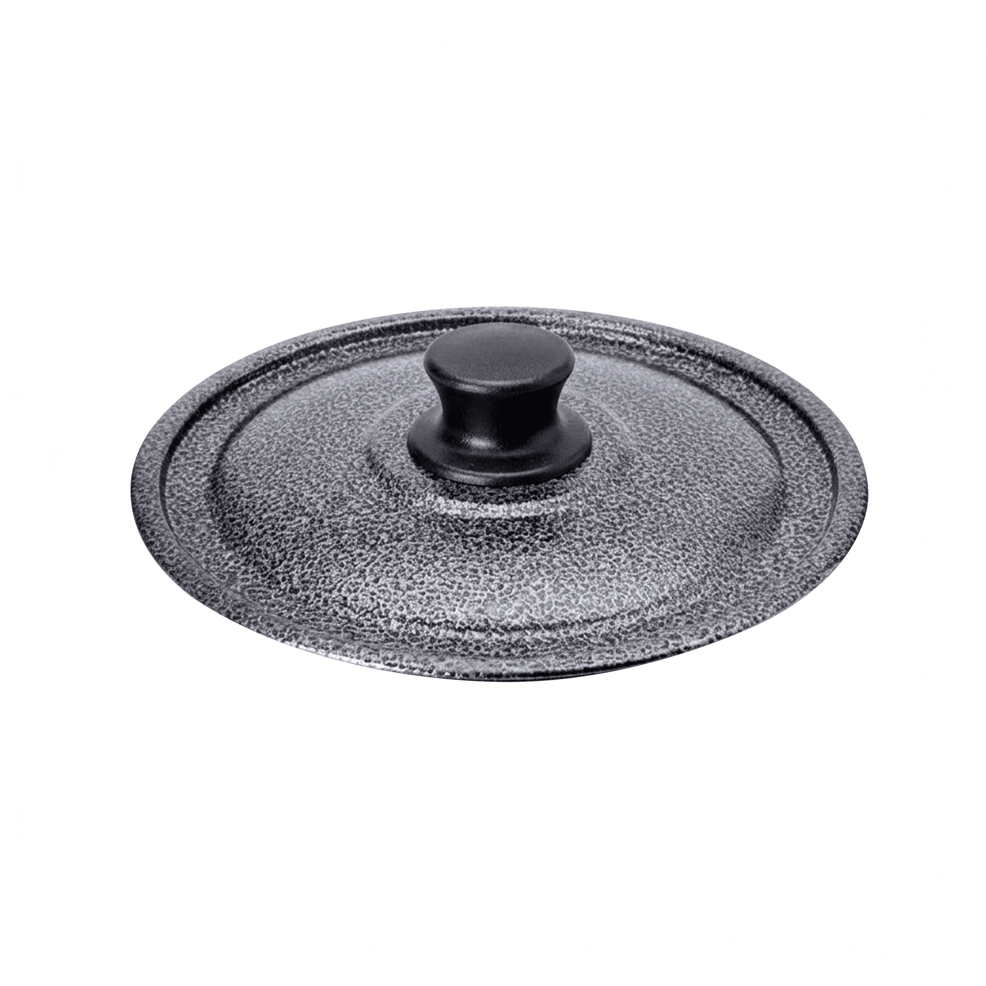 Tampa Craqueada 29 Cm Com Pomel Preto