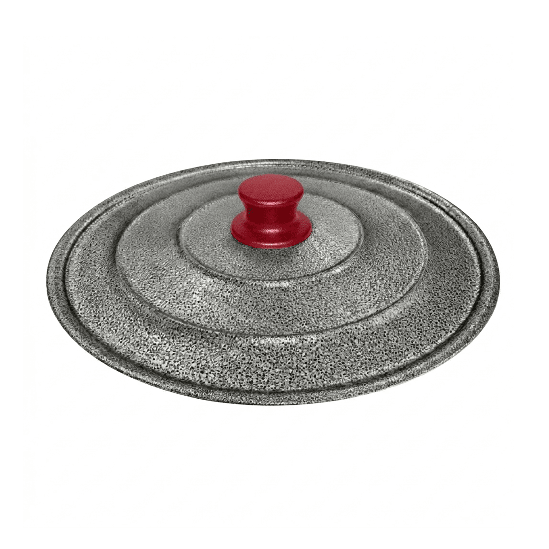 Tampa Craqueada 72,5 Cm Com Pomel Vermelho