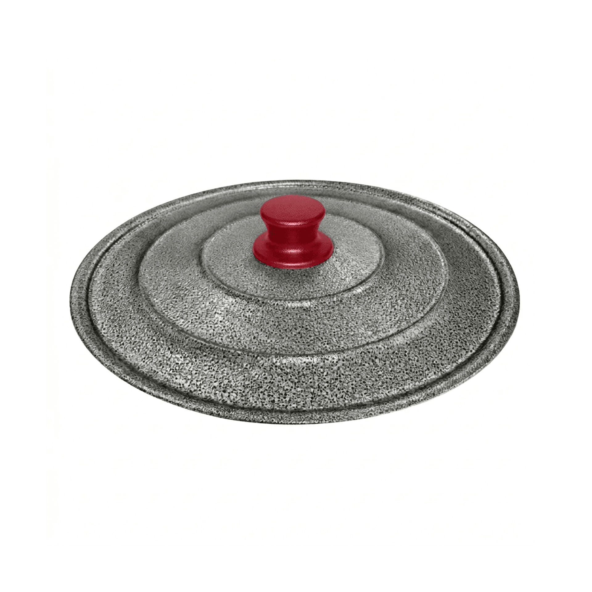 Tampa Craqueada 55,5 Cm Com Pomel Vermelho