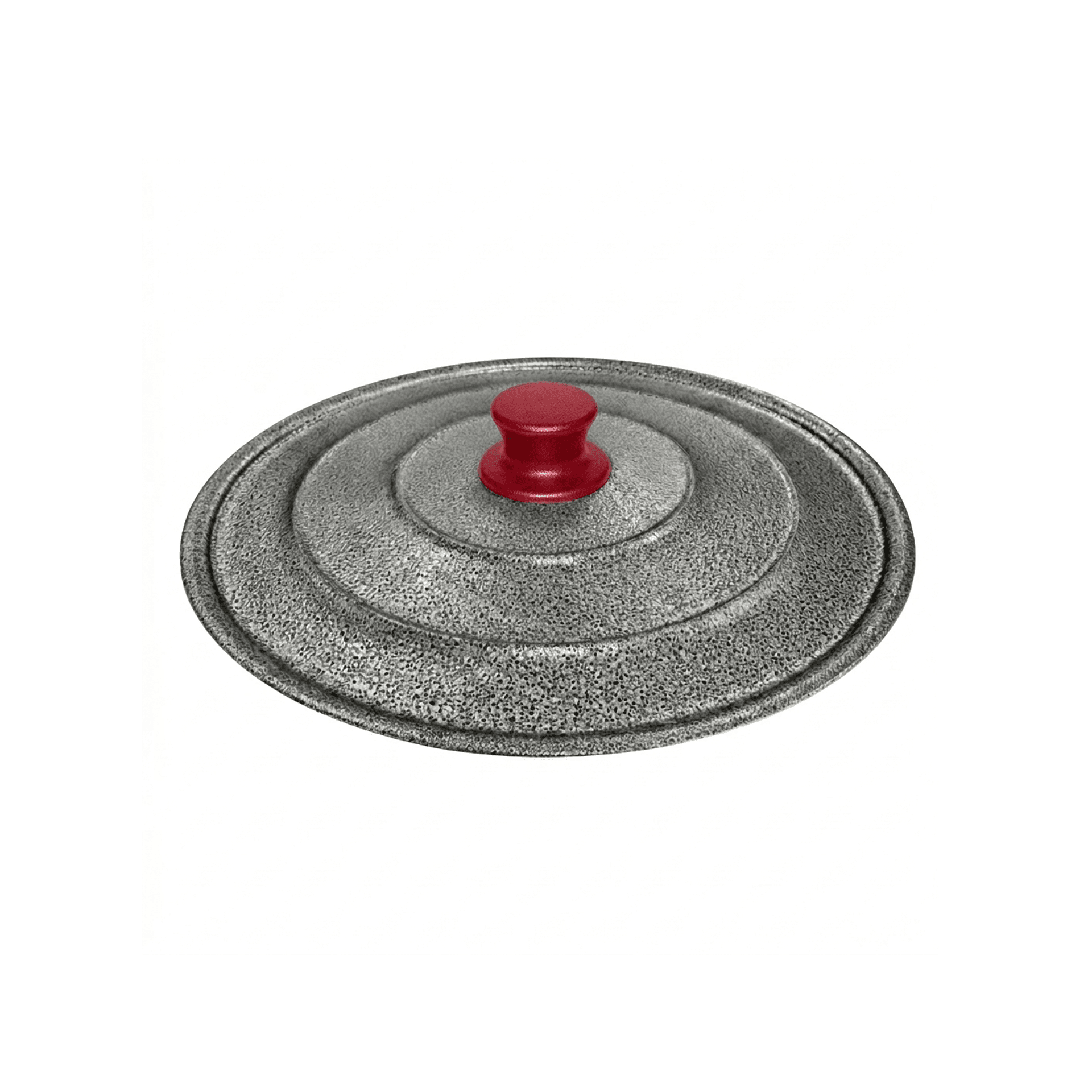 Tampa Craqueada 46 Cm Com Pomel Vermelho