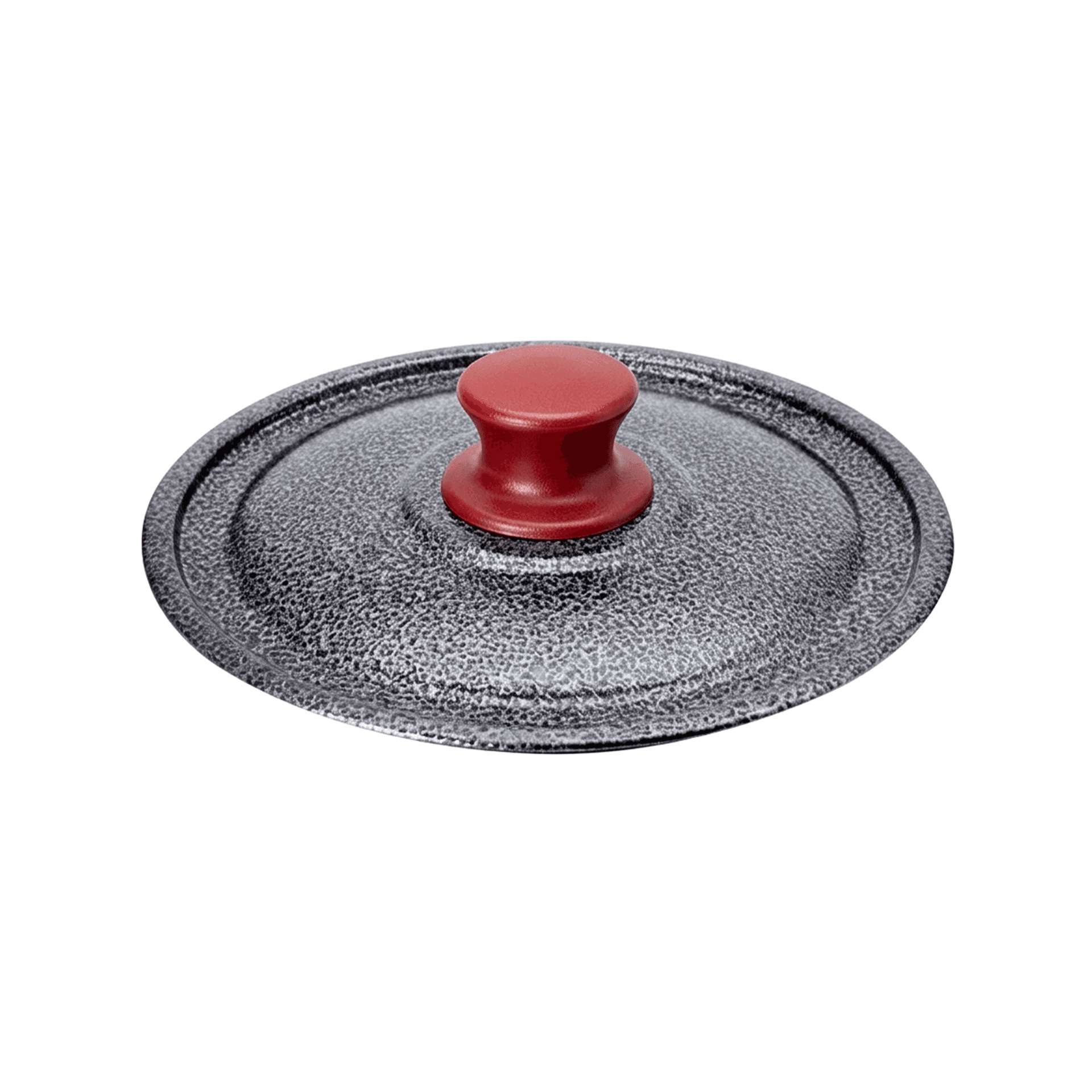 Tampa Craqueada 35 Cm Com Pomel Vermelho