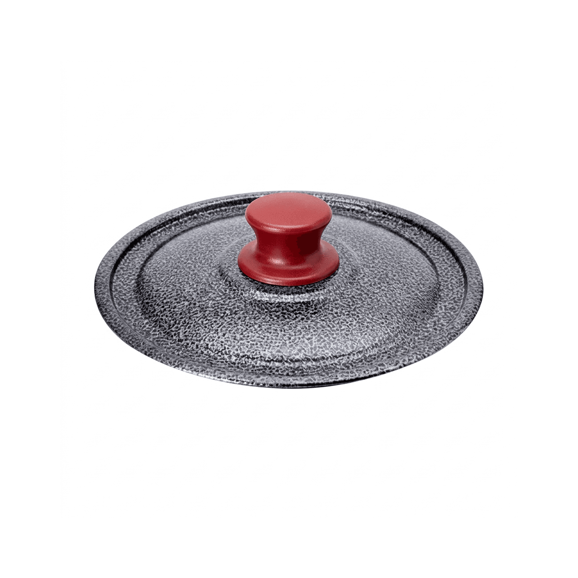 Tampa Craqueada 19 Cm Com Pomel Vermelho