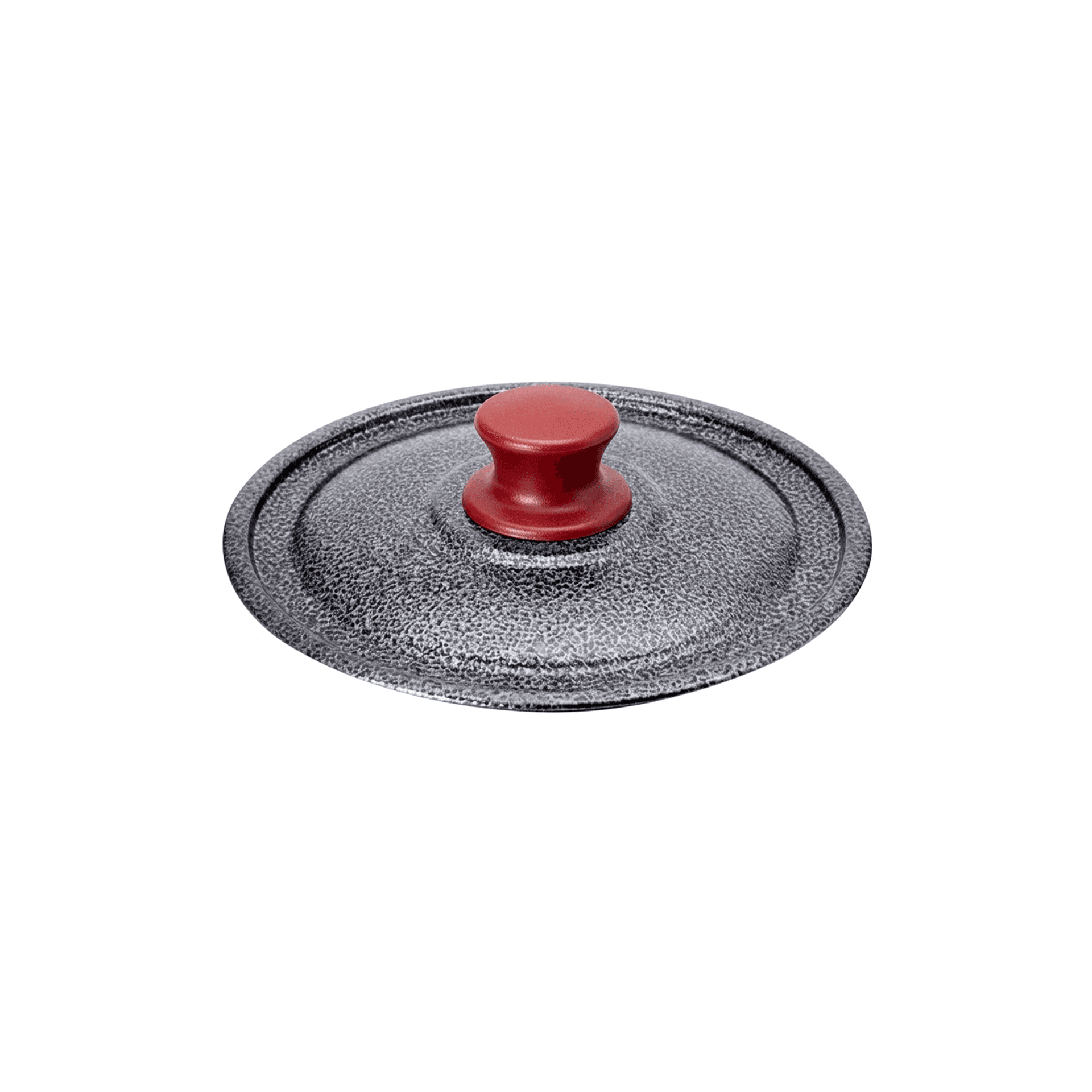 Tampa Craqueada 15 Cm Com Pomel Vermelho
