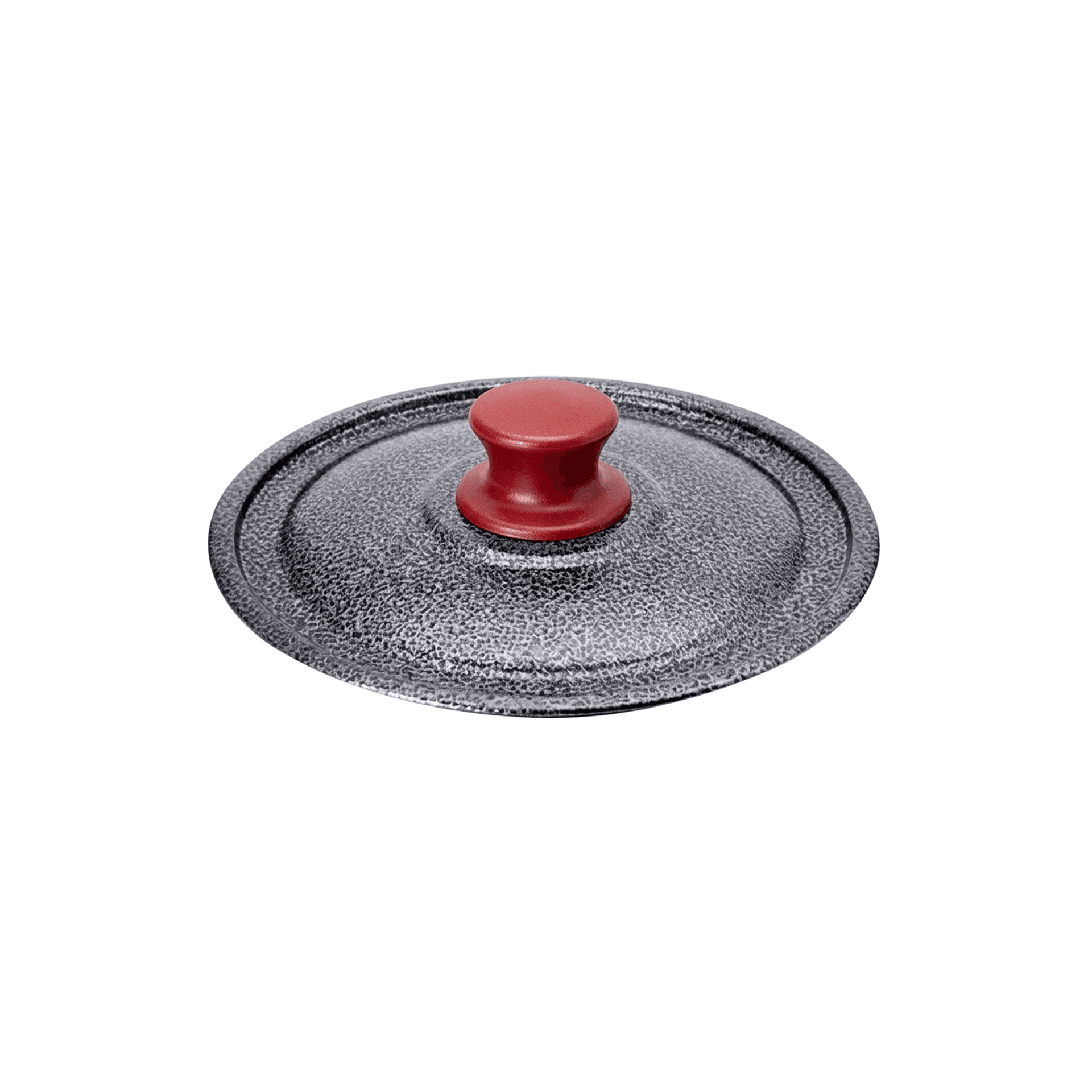 Tampa Craqueada 17 Cm Com Pomel Vermelho
