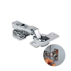 Dobradiça Curva 3d Soft Clip S95 98° Graus Act3