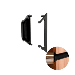 Ponteira Puxador Preto Pe-416